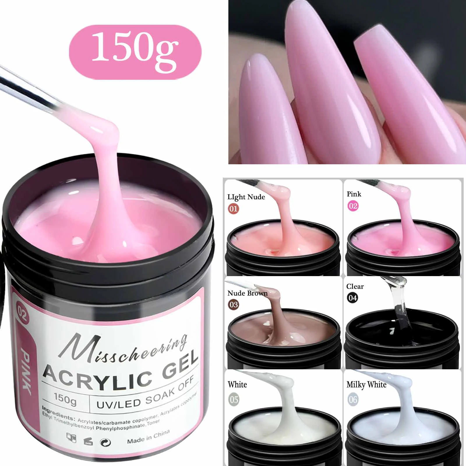 Poly Nail Gel for DIY Nail Art