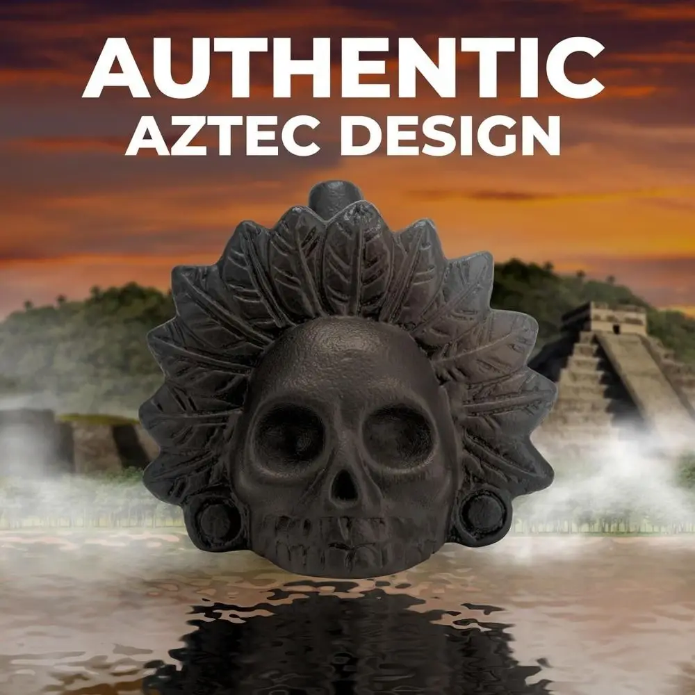Decompress Authentic Aztec Whistle Death Whistle Spooky Tao Di's Howling Ancient Warriors 125dB Roaring