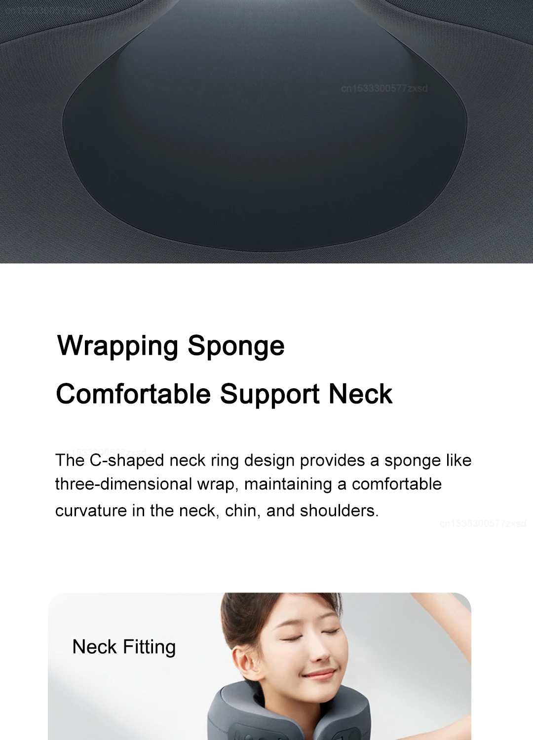 Xiaomi Mijia Smart Neck Massage Relief Neck Shoulder Pain Work with Mi Home App 2550mAh description image 12