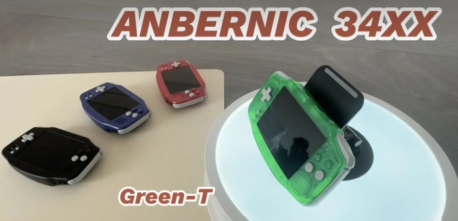Anbernic Rg34xx Handheld Game Console Portable Retro Video Games_voghion.com