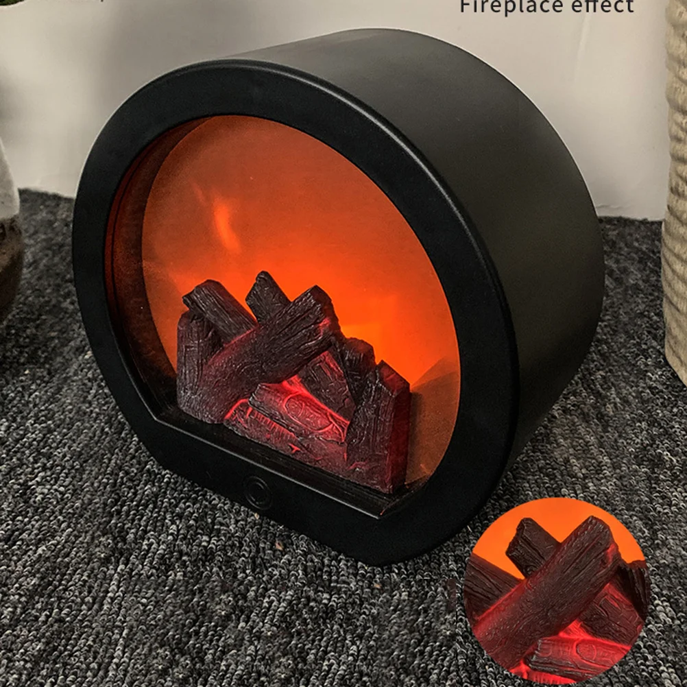 

Led usb flame lamp lamp wind simulation fireplace interior decoration effect flame night light party holiday home decoration