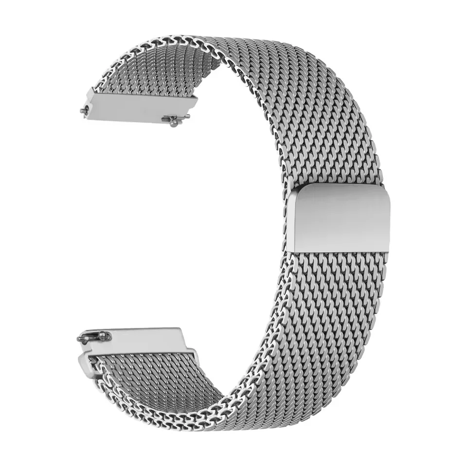 Premium Steel Mesh Milanese Loop Metal Magnetic Strap for Smartwatches, Available in Multiple Sizes