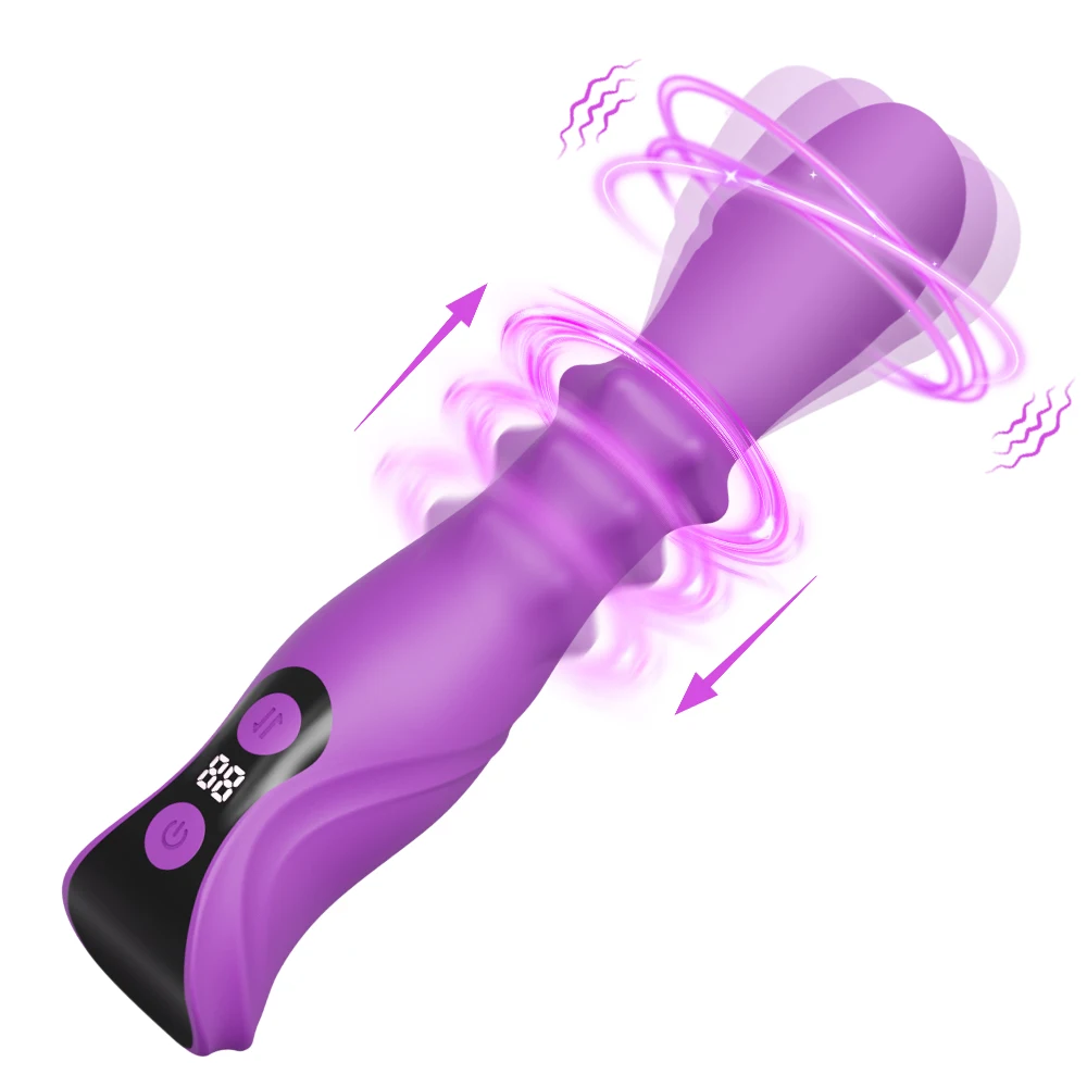 Teleskopischer 3 In 1 G-punkt Und Klitorisvibrator_voghion.com