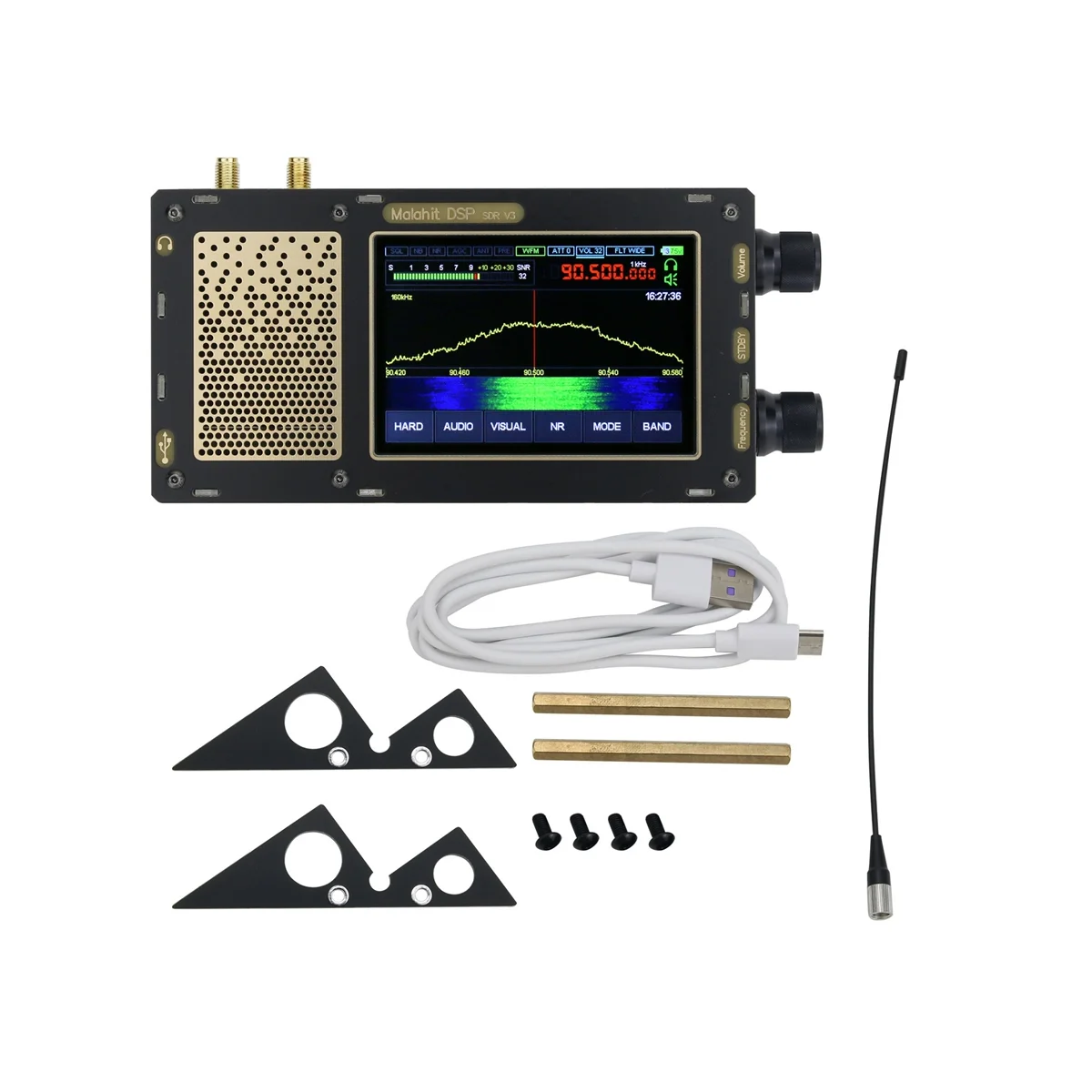 

DSP SDR V3 коротковолновый радиоприемник 50 кгц-2 ГГц, радиоприемник, магнитола, ресивер
