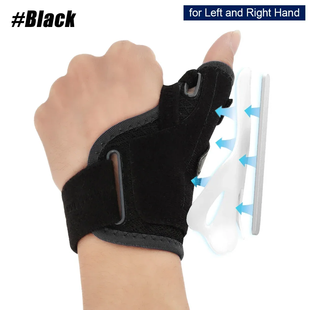 Tutore Pollice E Polso In Neoprene CMC Spica Brace - Stecca Inclusa, Universale Destro/Sinistro, Per Distorsioni E Artrite - 4
