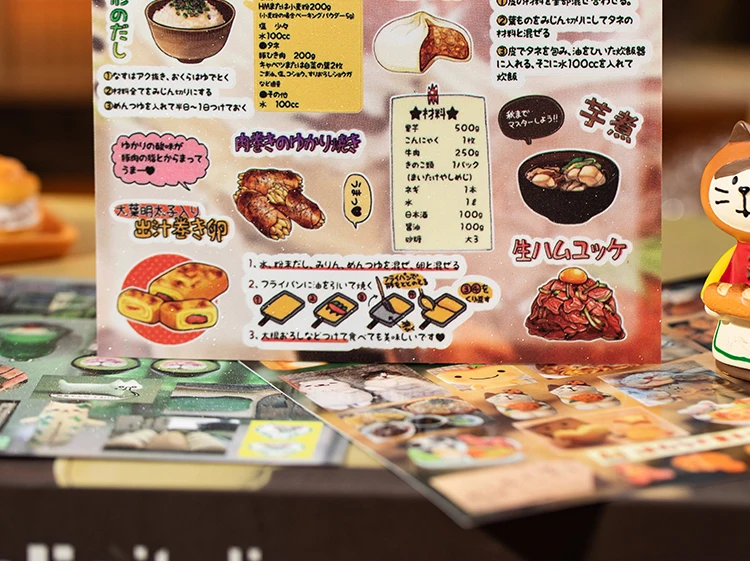 Mr Paper 30/60pcs Happiness Notebook Series Square Cut Film Sticker Book Japan Korea Cute INS Style Handbook DIY Diary Guca Plat