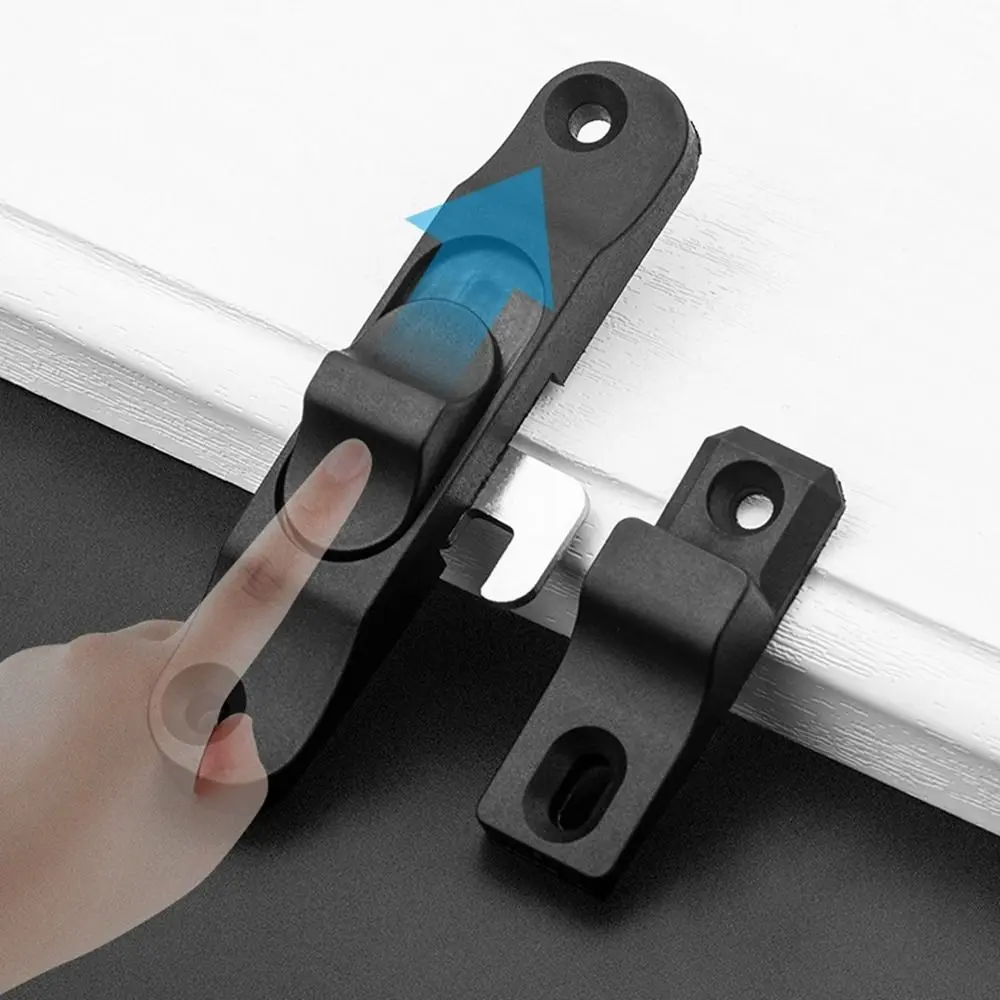 Description Picture 4 of itemAluminium Alloy Sliding Pull Door Lock Push-Pull Anti Theft Window Hook Lock Hardware Multifunctional Door lock buckle Window