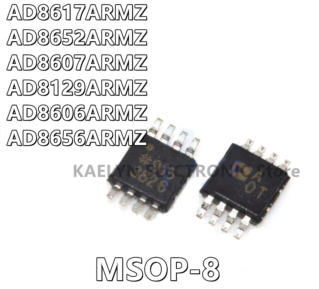 10Pcs/lot AD8617ARMZ AD8617 AD8652ARMZ AD8652 AD8607ARMZ AD8607 ...