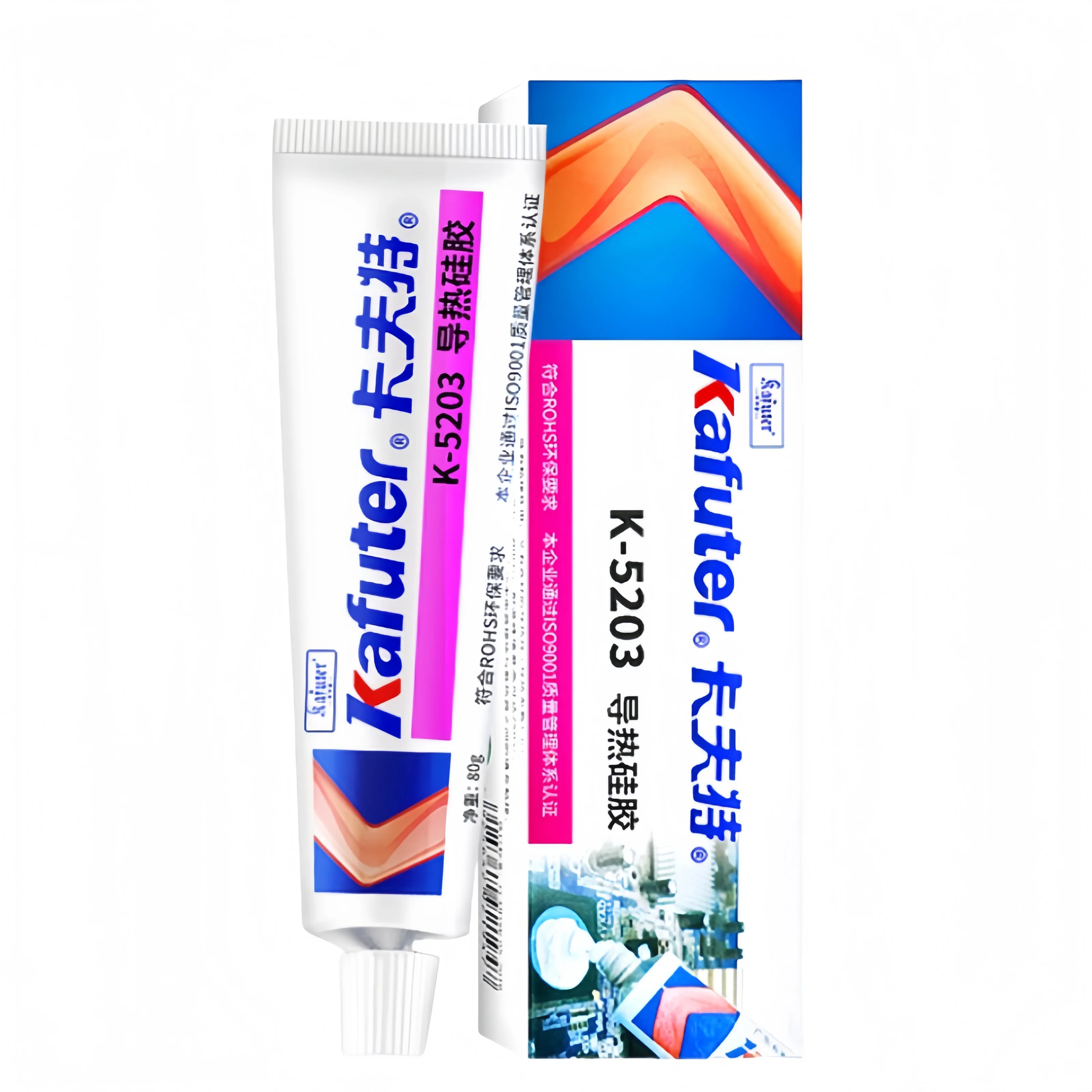 카푸터 K-5202 K-5203 K-5203K K-5204K K5205 고계수 강력 접착 경화 열전도 실리콘 젤 /  그리스-Freehip.co.kr