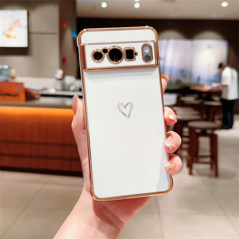 Wristband Phone Case For Pixel 7a 8 Pro Shockproof Soft Cover_voghion.com