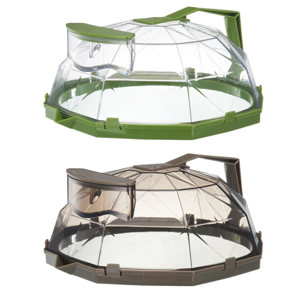 Clear Insulated Microwave Plate Cover with Handle