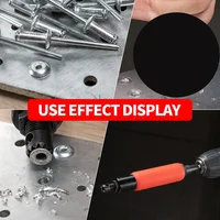 HIFESON Blind Rivets Drill Remover Rivet Removal Tool 1/4 Electric Drill Adapter Rivets Puller for 3.2mm 4.0mm 5.0mm 6.0mm 6.4mm 2