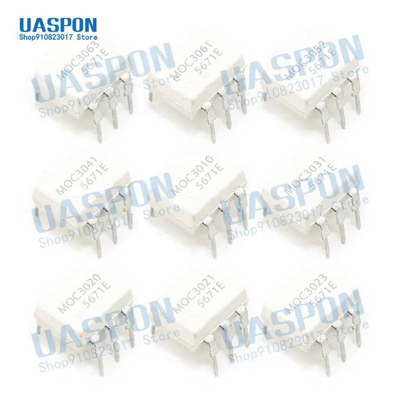 5Pcs-MOC3010-MOC3020-MOC3021-MOC3023-MOC3041-MOC3043-MOC3052-MOC3061 ...