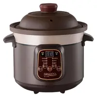 Marmite à ragoût électrique, marmite à soupe, casserole domestique, sable violet, tasse à ragoût automatique en céramique, cuisson du bouillie 1