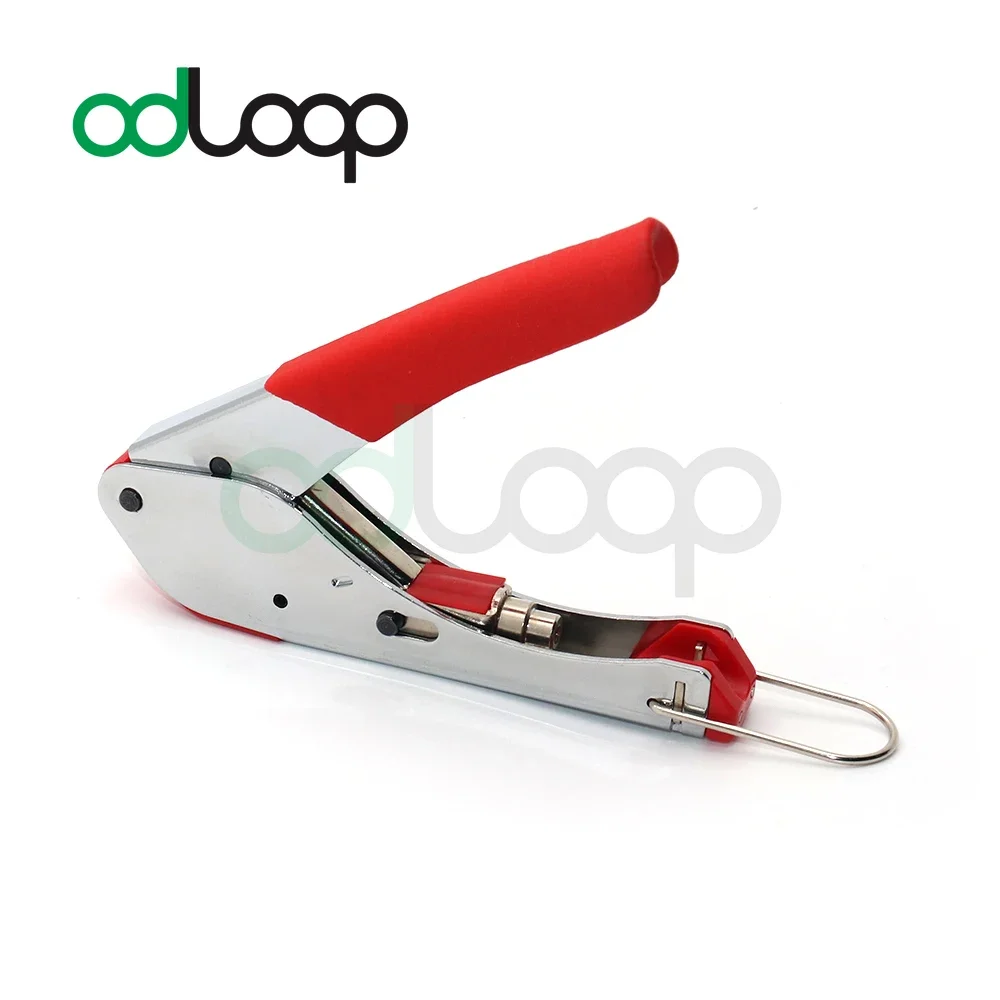 ODLOOP Coaxial Cable Crimping Plier Connector Compression Hand Tool Crimper For Coaxial RG6 RG59 F RCA Coax Cable Cutter