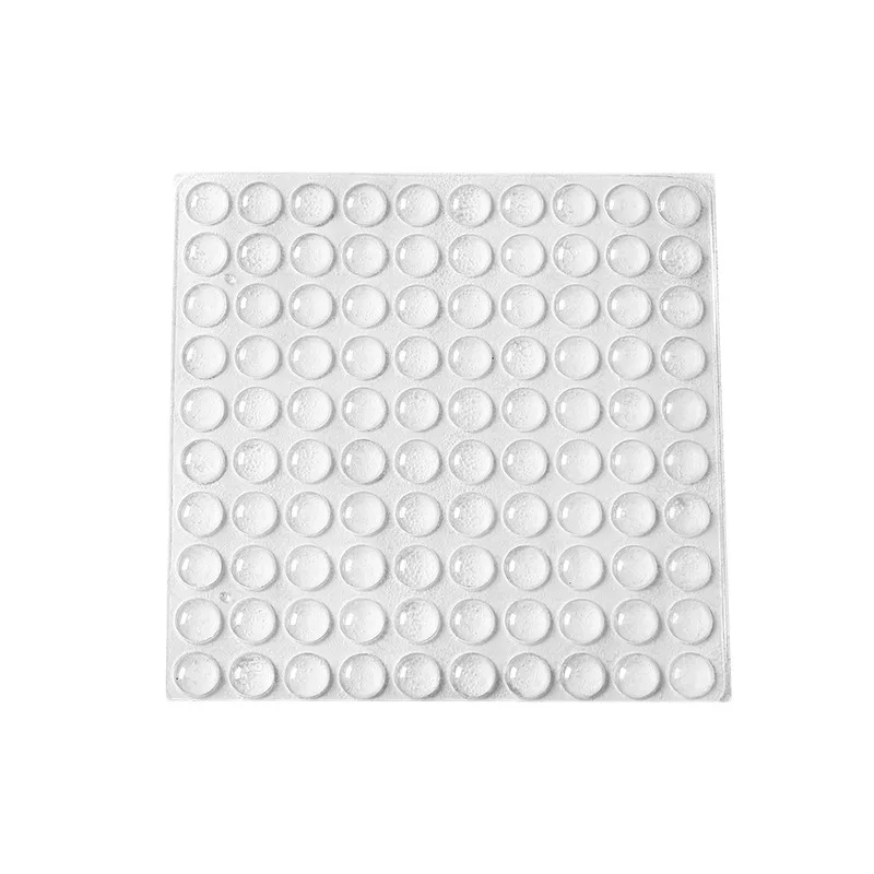 1 יחידה מזרנית סיליקון עם פד דביק שחור/שקוף רגלי גומי ארון פלאג באמפר פד דביק מזרנית דלת ארון