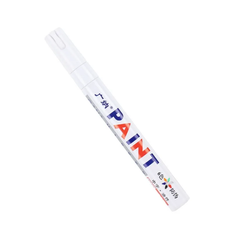 1Pc car oily painting pen waterproof permanent graffiti touch up tyre marker for bike cars metal