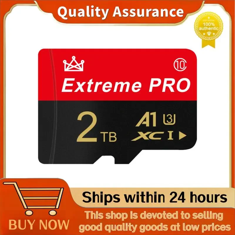 Scheda Sd Micro Tf Da 2Tb Scheda Di Memoria Ad Alta Velocità Da 1Tb Scheda Mini Sd Da 128Gb Classe 10 Scheda Di Memoria Flash Sd/Tf Da 128Gb Scheda Tf
