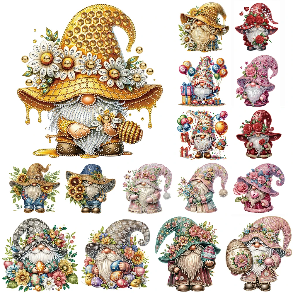 30*30Cm 5d Diy Gedeeltelijke Speciaal Gevormde Boor Diamant Painting  Kabouter Kit Huisdecoratie Kunst Mozaïek Schilderij - AliExpress, image size:1000x1000