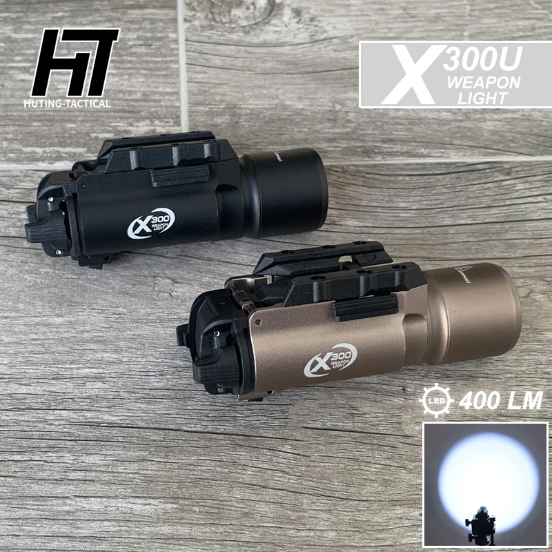 WADSN X300U-A: La Torcia Tattica LED Da 400 Lumen Per Pistola, Potente E Compatta