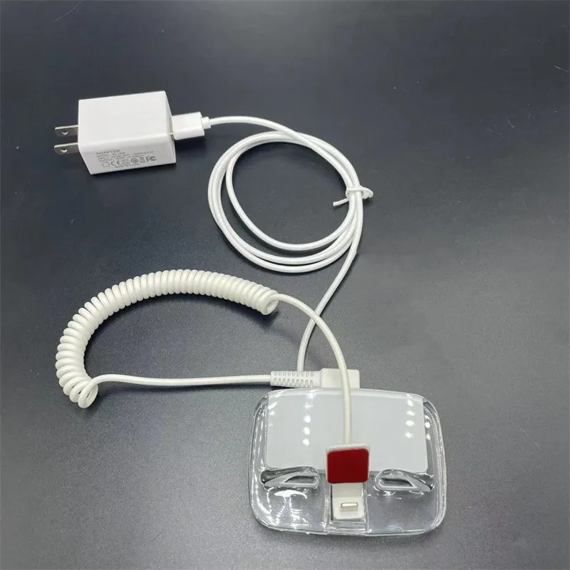 Mobile Phone Immobilizer Display Stand Rechargeable Cell Phone Store Security Display