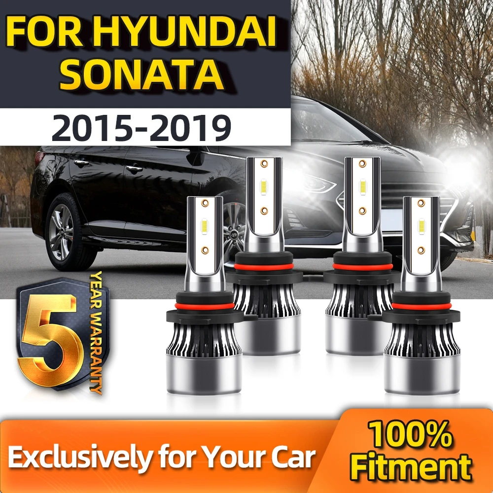 

TEENRAM CSP Chips Lamp 20000LM 100W Bulb High Beam Low Beam 9005 9005 Led Car Headlight Bulbs For Hyundai Sonata 2015 2016-2019