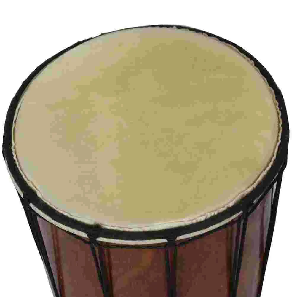 Roller Drum Skin Bass Accessories Leathers Covers Natural Pure Goat Bongo Heads Djembe Percussion conga 2 Pcs musical percussion instruments drum replacement parts