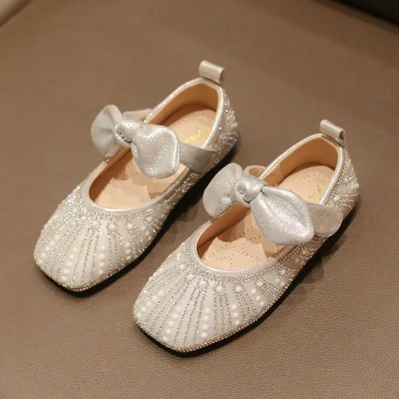 Leather Shoes Mary Jane Shoes Girls Shoes Soft Sole Princess Dance
