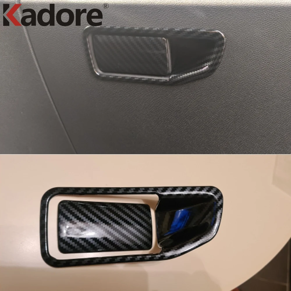 For Peugeot 3008 GT 2016-2020 2021 2022 2023 Glove Box Handle Patch Cover  Door Handle Catch Trim Accessories Carbon Fiber - AliExpress