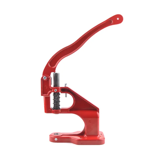 KALASO Hand Press Red Machine For Eyelet Grommet Dies Or Double Cap