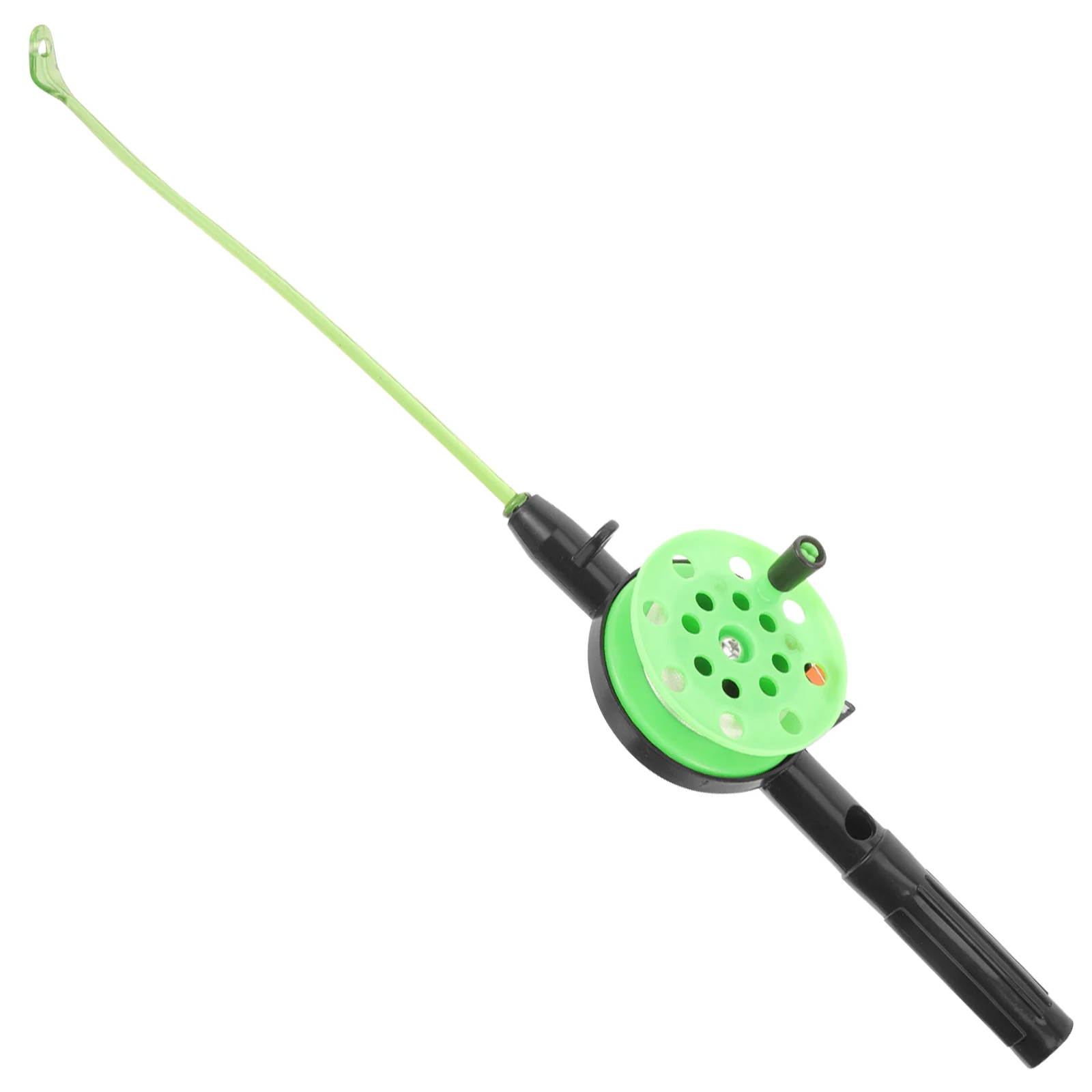 

Children's Fishing Rod Complete Set of Ice Winter Shrimp Street Stall Toy (with Line) Travel Accessory Abs Light Micro