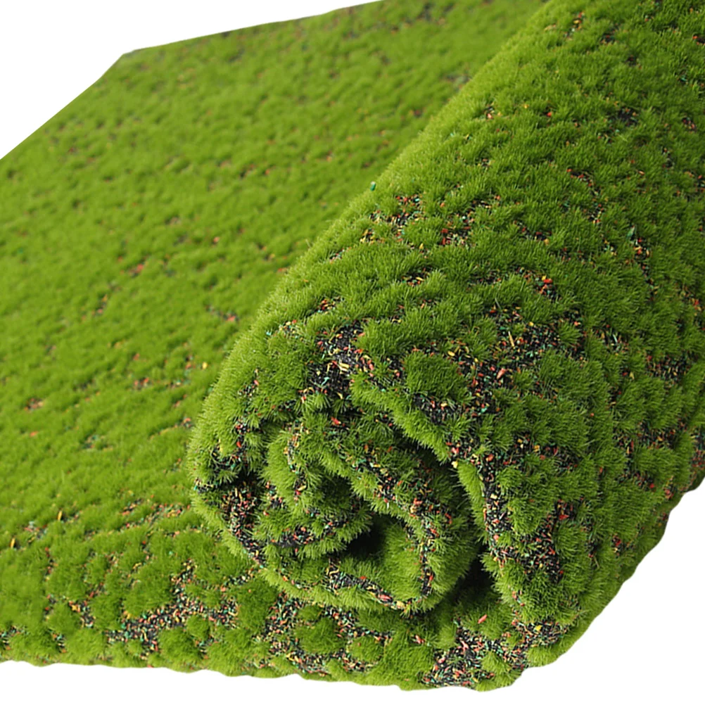 BTOER Artificial Moss Fake Green Plants Faux Moss Grass for Shop