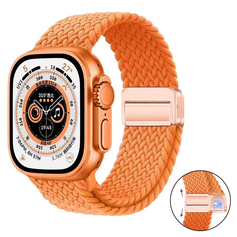 Breathable Nylon Loop Strap with Magnetic Closure