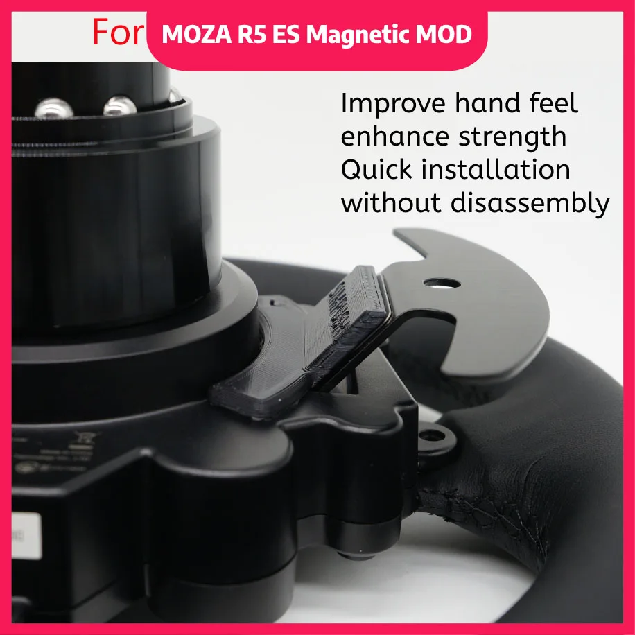 Accessori Per Cambio A Paletta Magnetica Da 2 Pezzi Per Moza R5 Es Wheel Mod Simracing Modifica Sim Racing