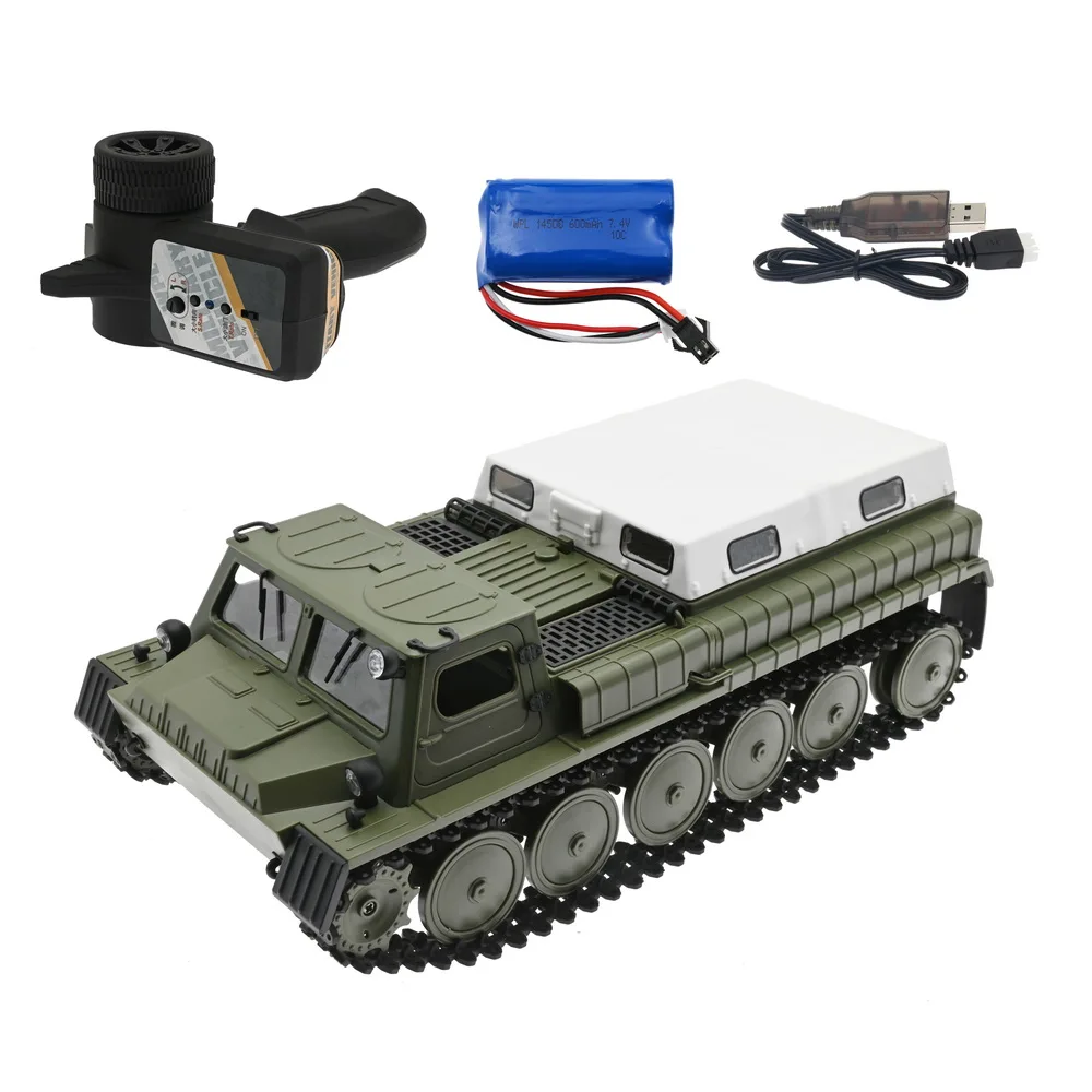 

WPL E-1 E1 RC Tank Toy 2.4G Super RC Tank 4WD Crawler Tracked Remote Control Vehicle Charger Battle Boy Toys for Kids Children