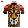 Reflective Cycling Jersey for Men Short Sleeve, MTB Maillot, Downhill Pro Team, Mountain Bicycle Clothing, Summer, 10 New Styles 5