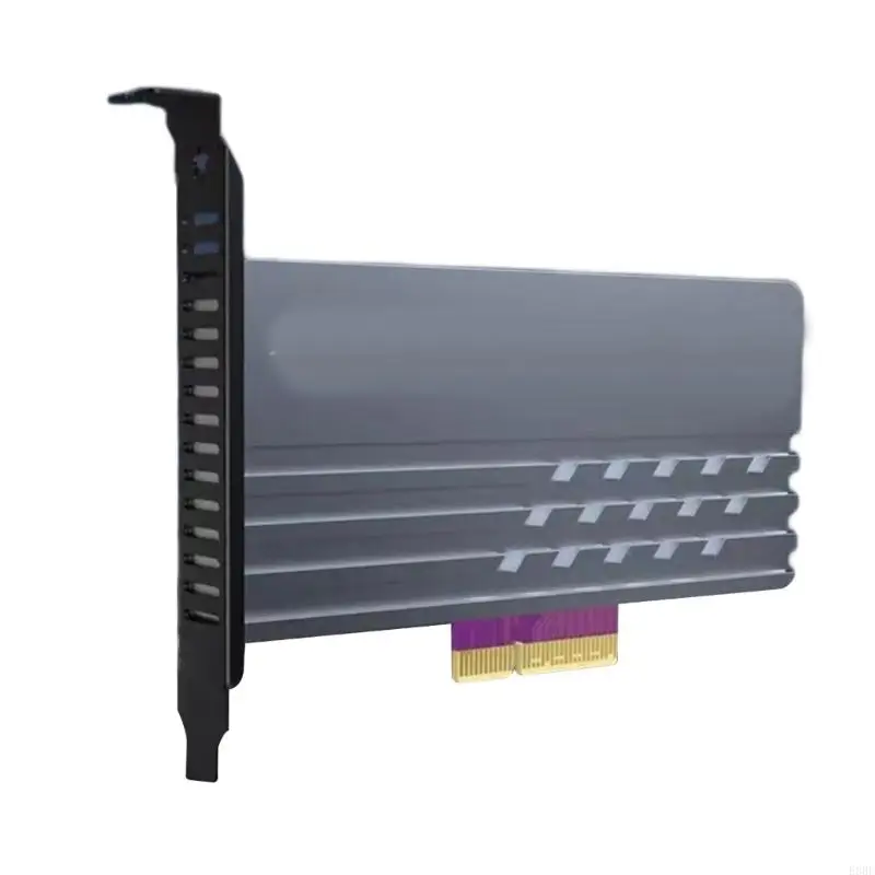 M.2 NVMe Solid Disk Converter 128Gbps Fast Transfer with PCIe 5.0X4 Connection for 10000Mb Fast Read and Write Speeds