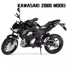 

1: 12 Kawasaki Ninja Z1000 Viper Motorcycle Toy Model Alloy Simulation Children's Boy Motorcycle Sports Car Ornaments Collection