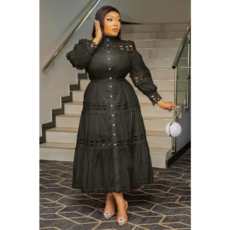 Рисунок 5 - Женское летнее длинное платье в стиле пэчворк