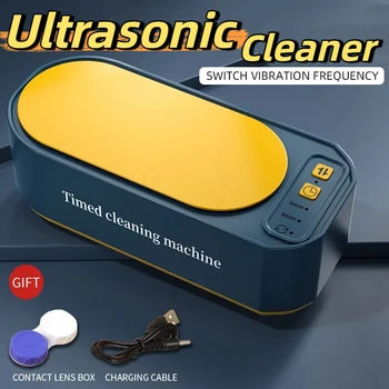 3-speed Timer Ultrasonic Cleaner Blue Lightantibacterial High Frequency Cleaner Jewelry Ring Glasse Makeup Brush Cleaner 2026 1