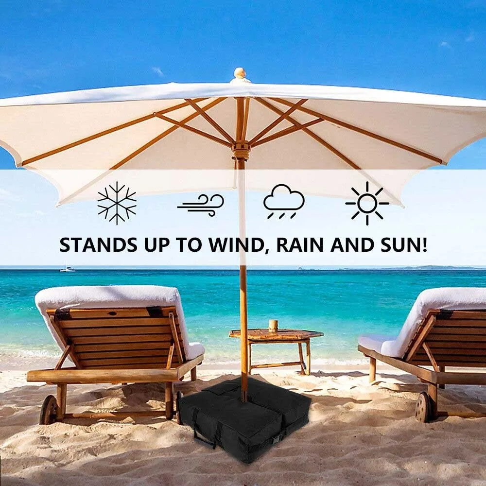Heavy Parasol Base Stand Weights Umbrella Sandbag for Banana Hanging Cantilever 3