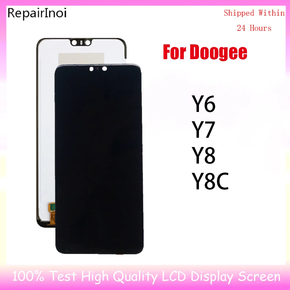 

100% Tested LCD Display For Doogee Y6 Y7 Y8 Y8C LCD Display Touch Screen Digitizer Assembly Replacement Part