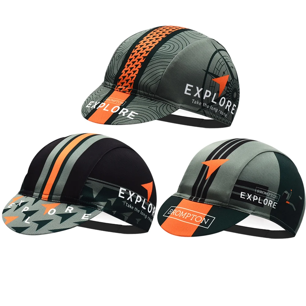 Quick drying Bike Cap Outdoors Bicycle Hat Breathable Cycling Caps Customization