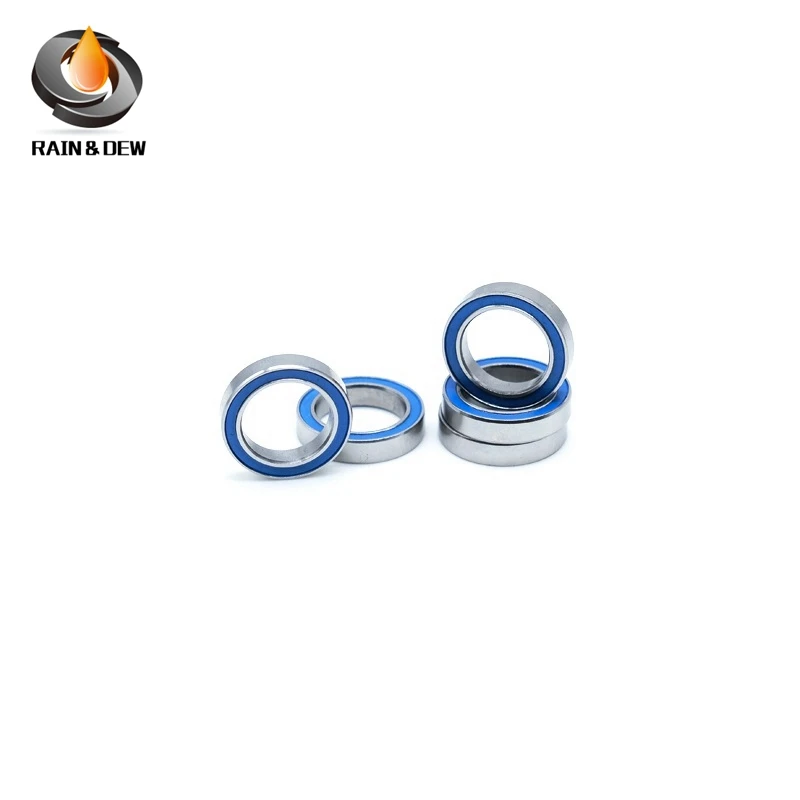 미니어처 MR105-2RS 볼 베어링 ABEC-7, MR105RS 베어링, 블루 밀폐 MR105 2RS 품질, 5x10x4mm, 10 개