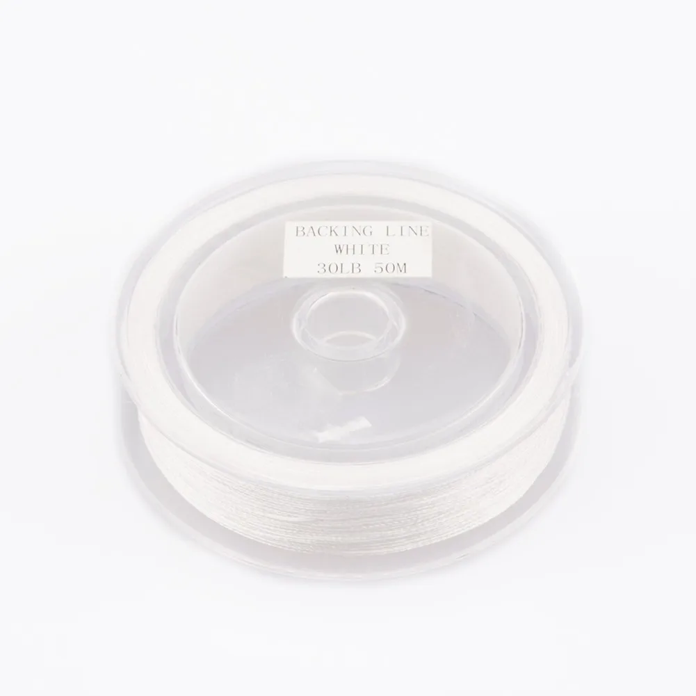 1 Roll 20/30lbs Line Backing Fishing Trout Line&Loop Dacron 8 Braided Fly Line Backing Dual-color Lines Fishing Accessories 2
