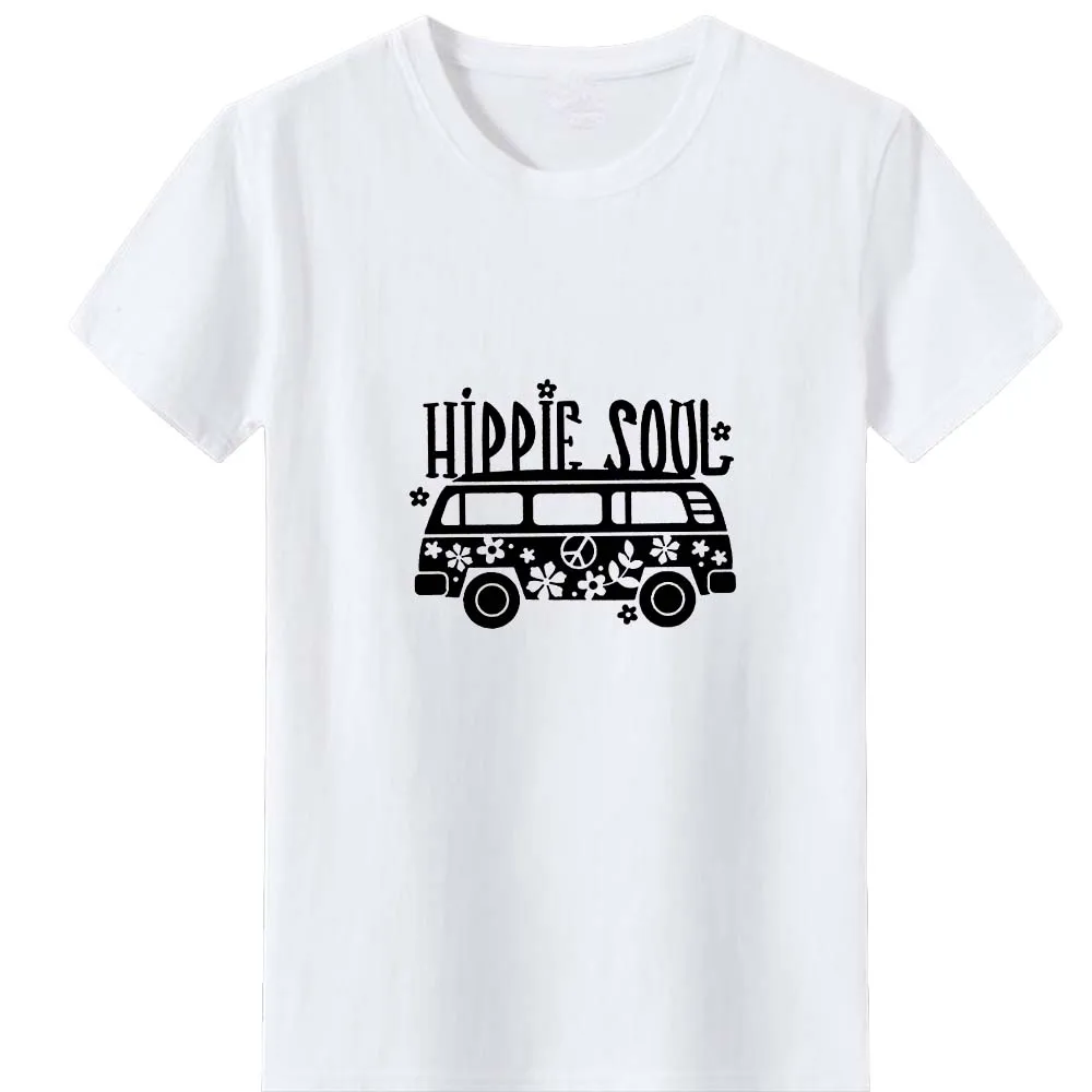 

Женская хлопковая Футболка с круглым вырезом, с коротким рукавом