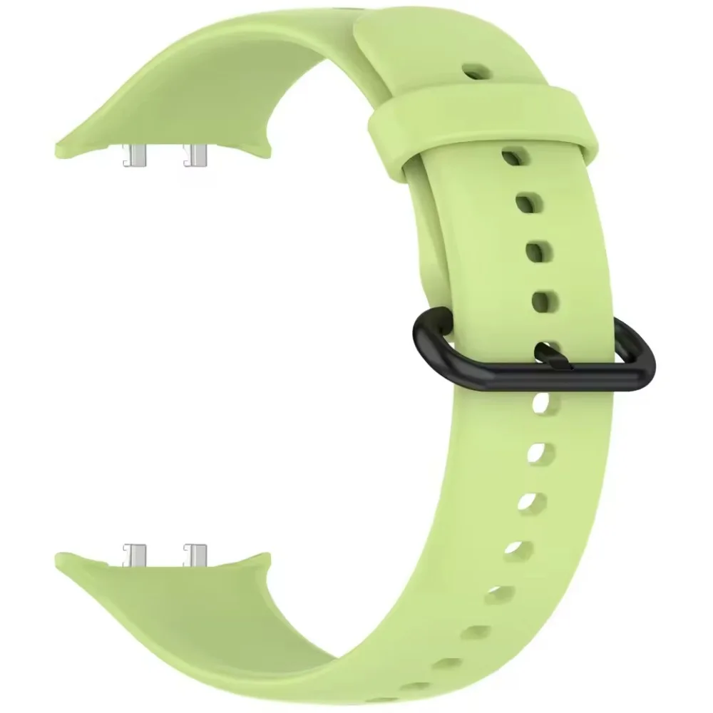 Comfortable Adjustable Silicone Watch Strap with Stainless Steel Buckle – Replaceable Wristband Bracelet