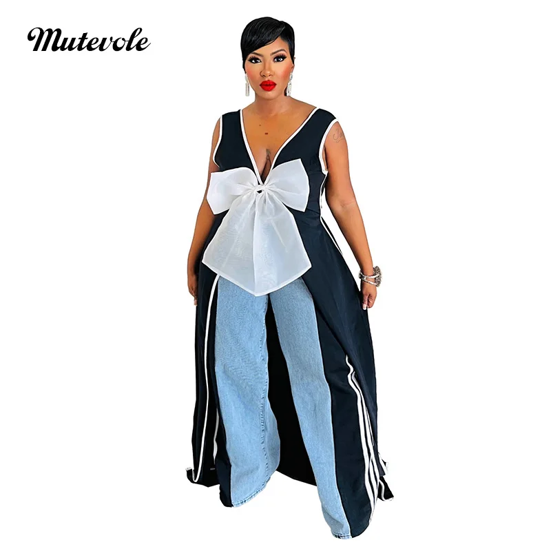 

Женское длинное платье без рукавов, с высоким разрезом и глубоким V-образным вырезом