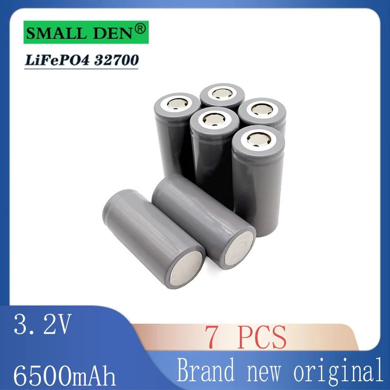 

32700 3.2v 6500mAh lifepo4 rechargeable battery cell LiFePO4 5C discharge battery for Backup Power flashlight battery