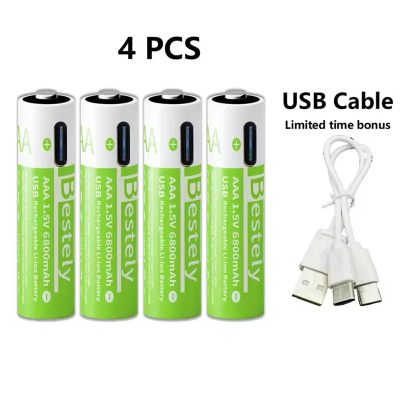 4 PCS Batteries